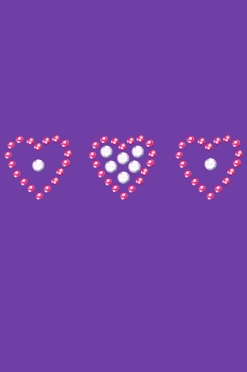 Three Little Hearts - Women's T-shirt