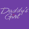 Daddy's Girl with Red Heart  - Women's T-shirt