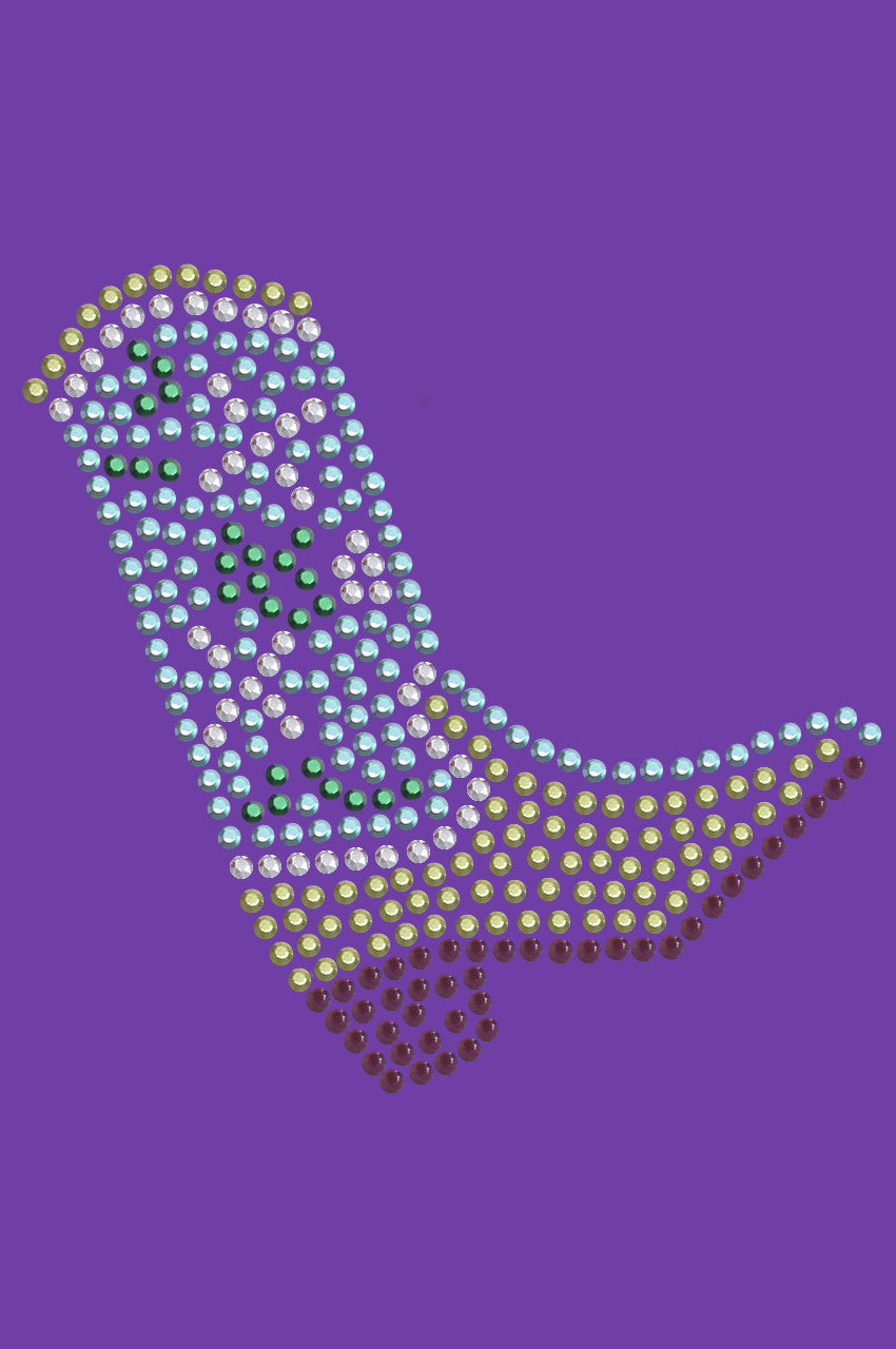 Boot (Green & Turquoise) - Women's T-shirt