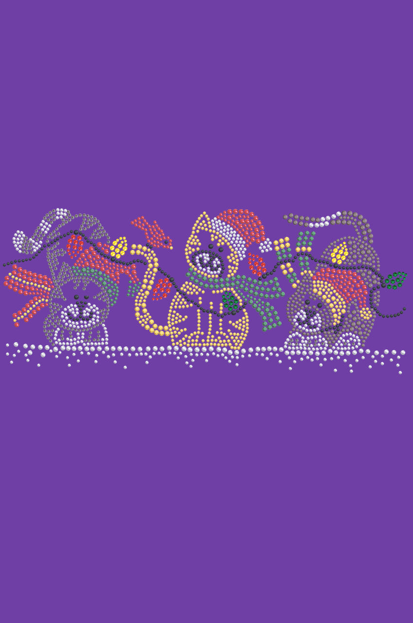 Christmas Cats - Womens T-shirt