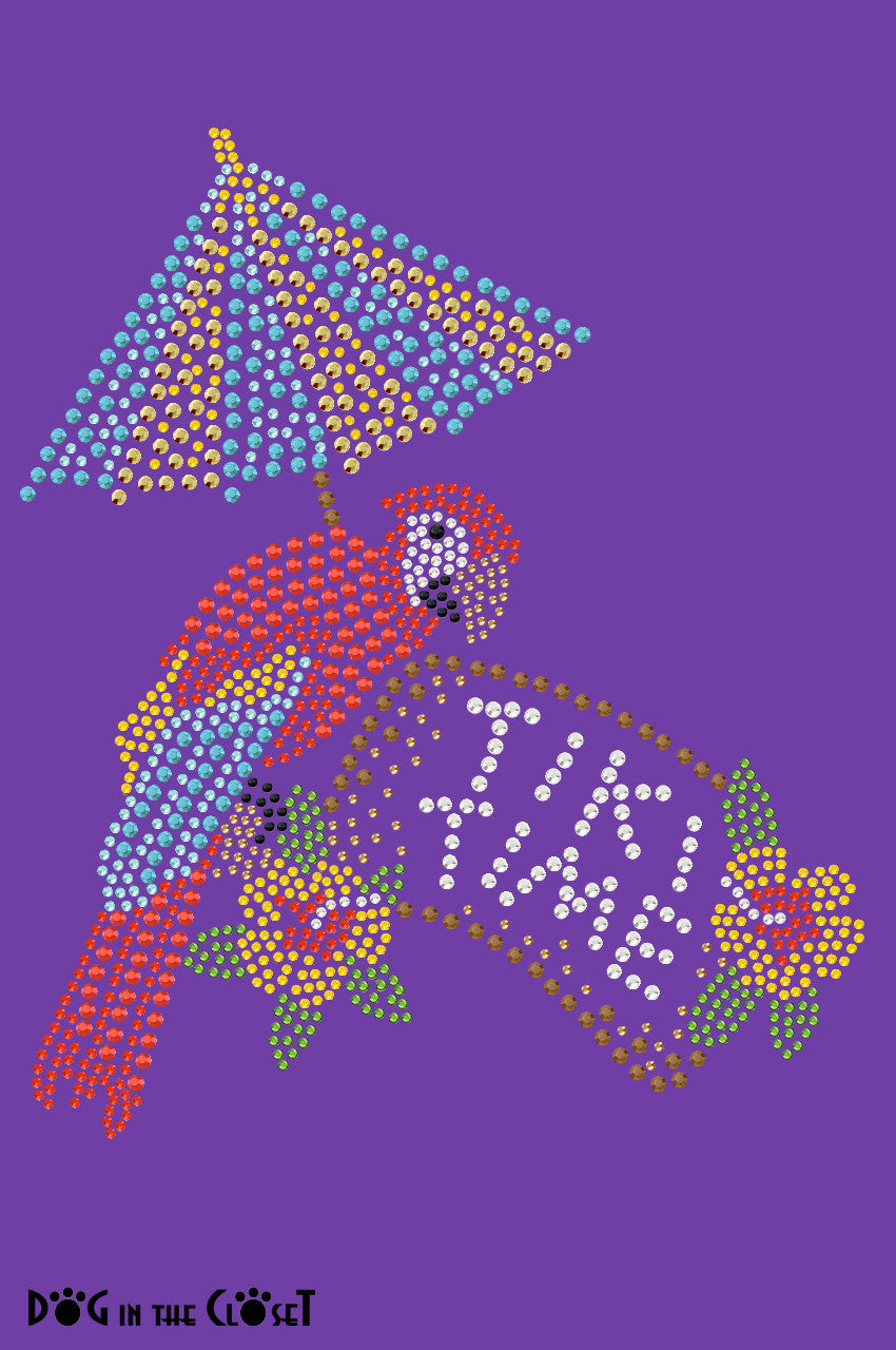 Tiki Time Parrot - Bandana