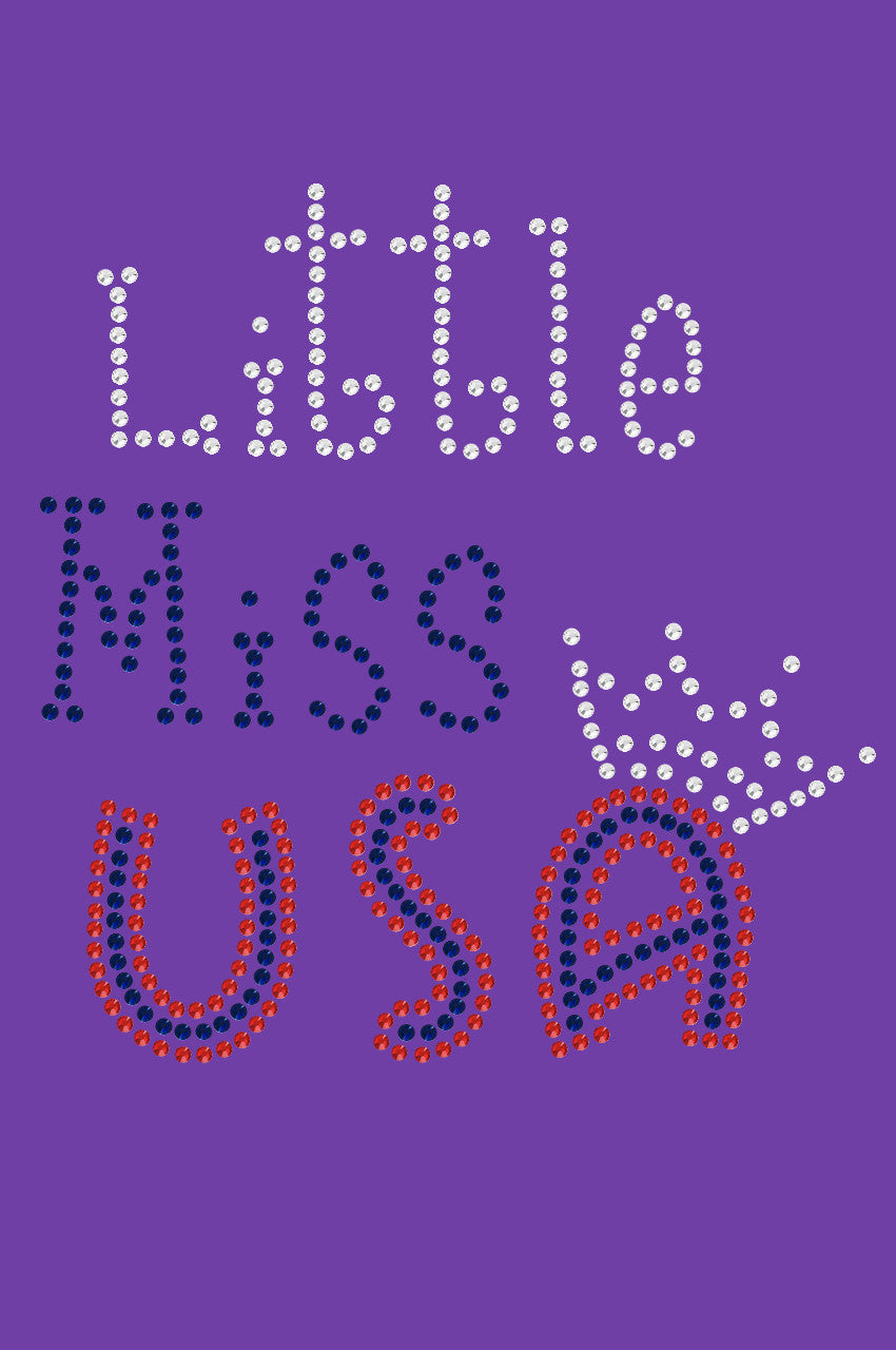 Little Miss USA - Womens T-shirt