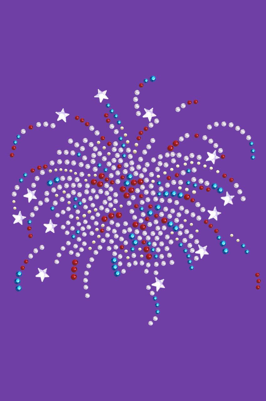 Fireworks - Womens T-shirt