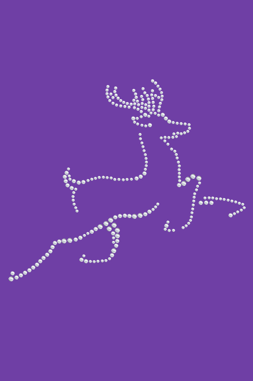 Nailhead Reindeer - Womens T-shirt