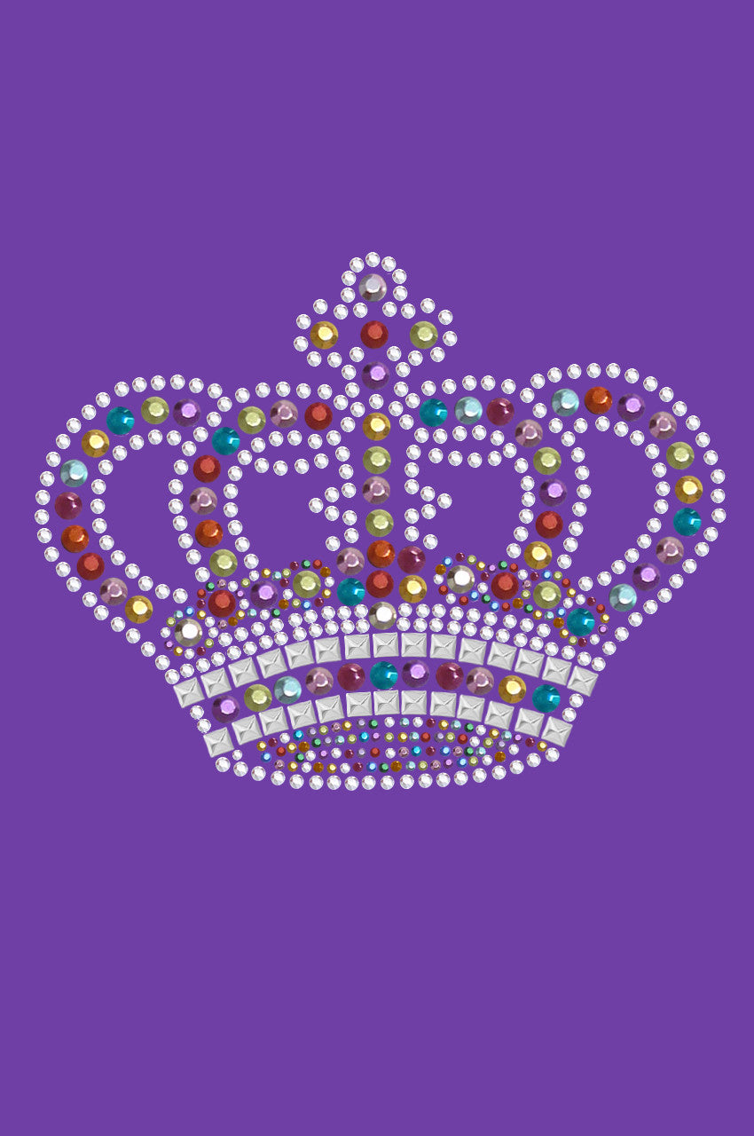 Crown #14 (Multicolored) - Womens T-shirt