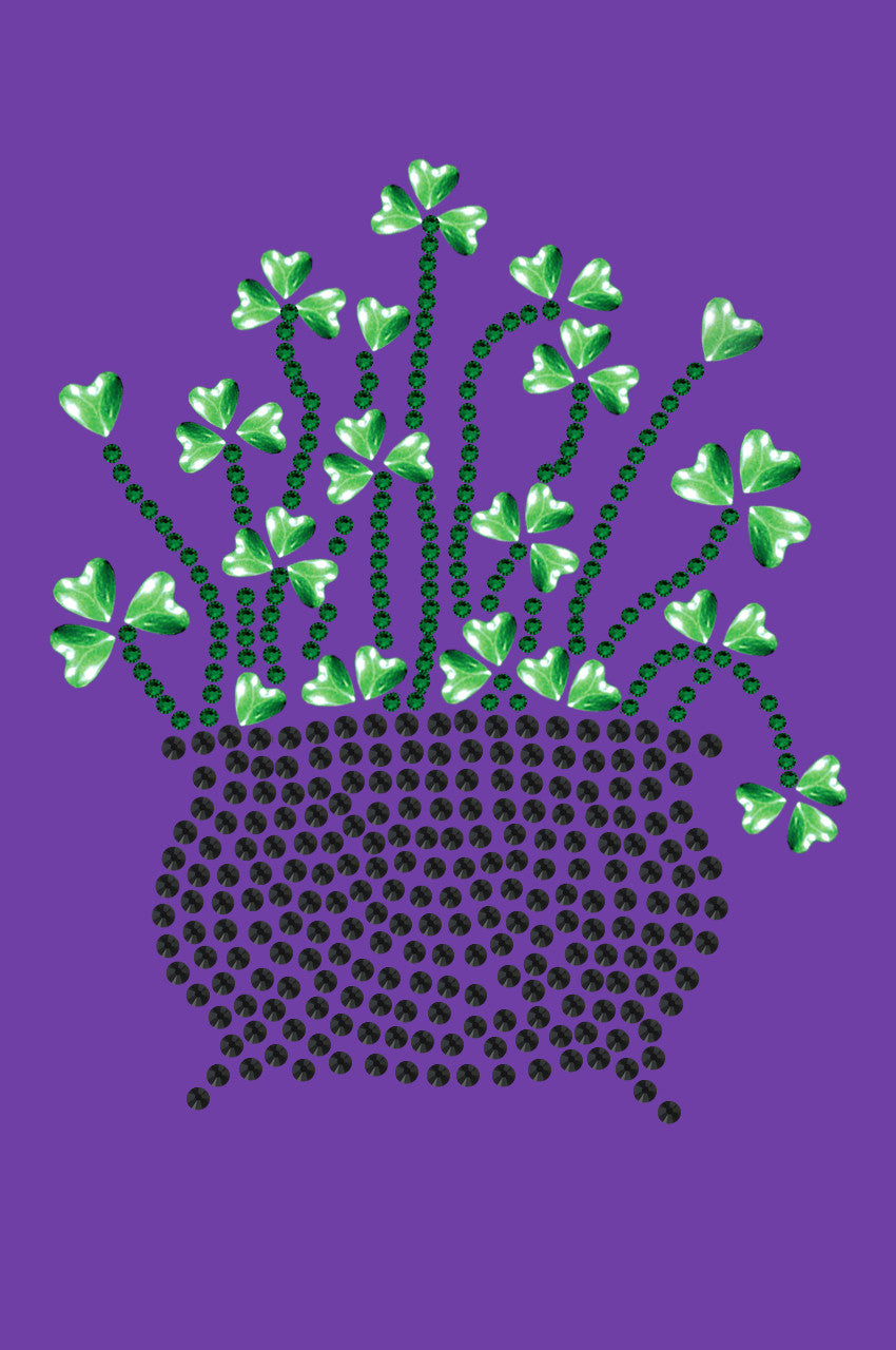 Pot of Shamrocks - Bandanna