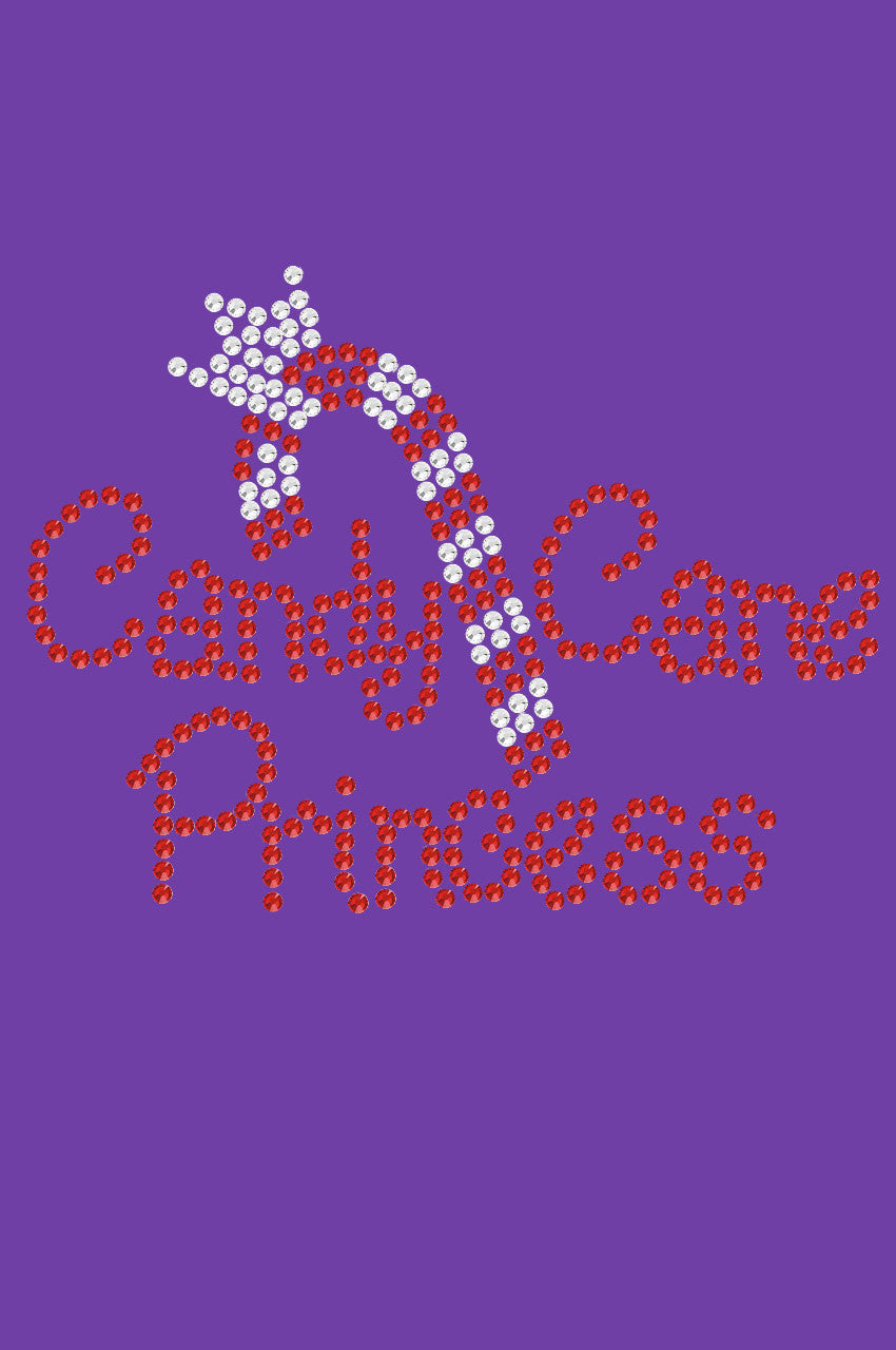 Candy Cane Princess - Womens T-shirt