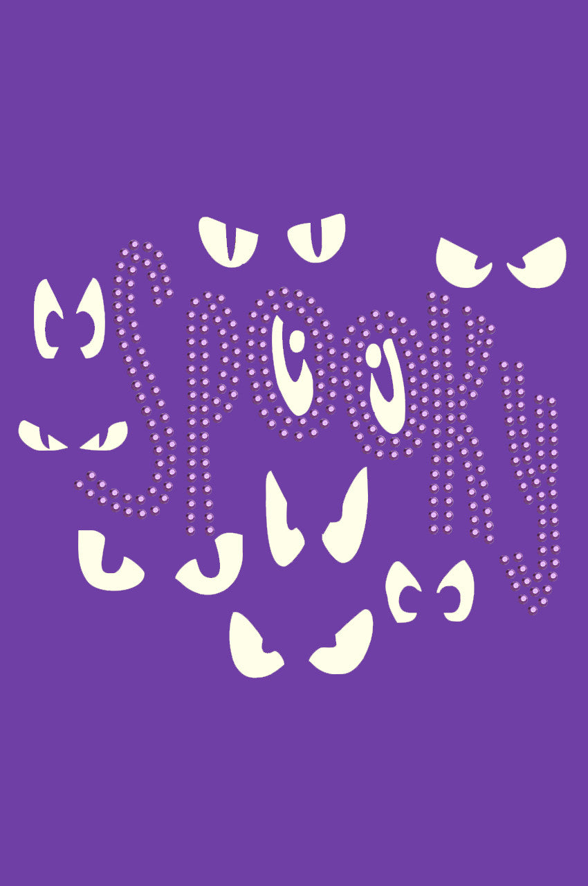 Spooky Glow in the Dark Eyes - Women's Tee