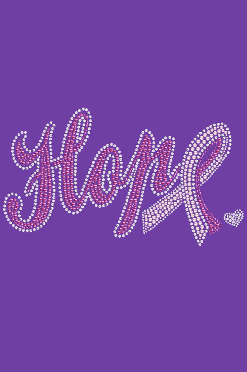 Hope with Cancer Ribbon - Womens T-shirt