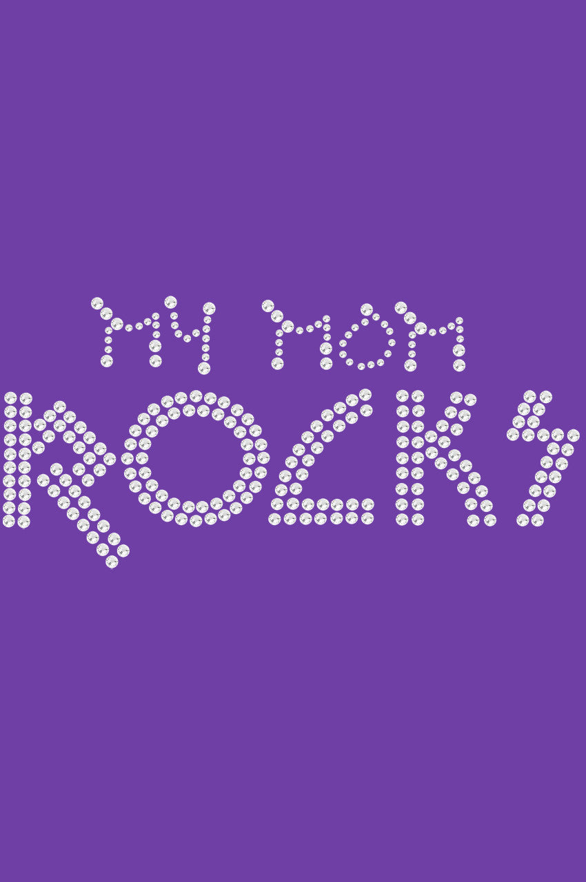 My Mom Rocks - Womens T-shirt