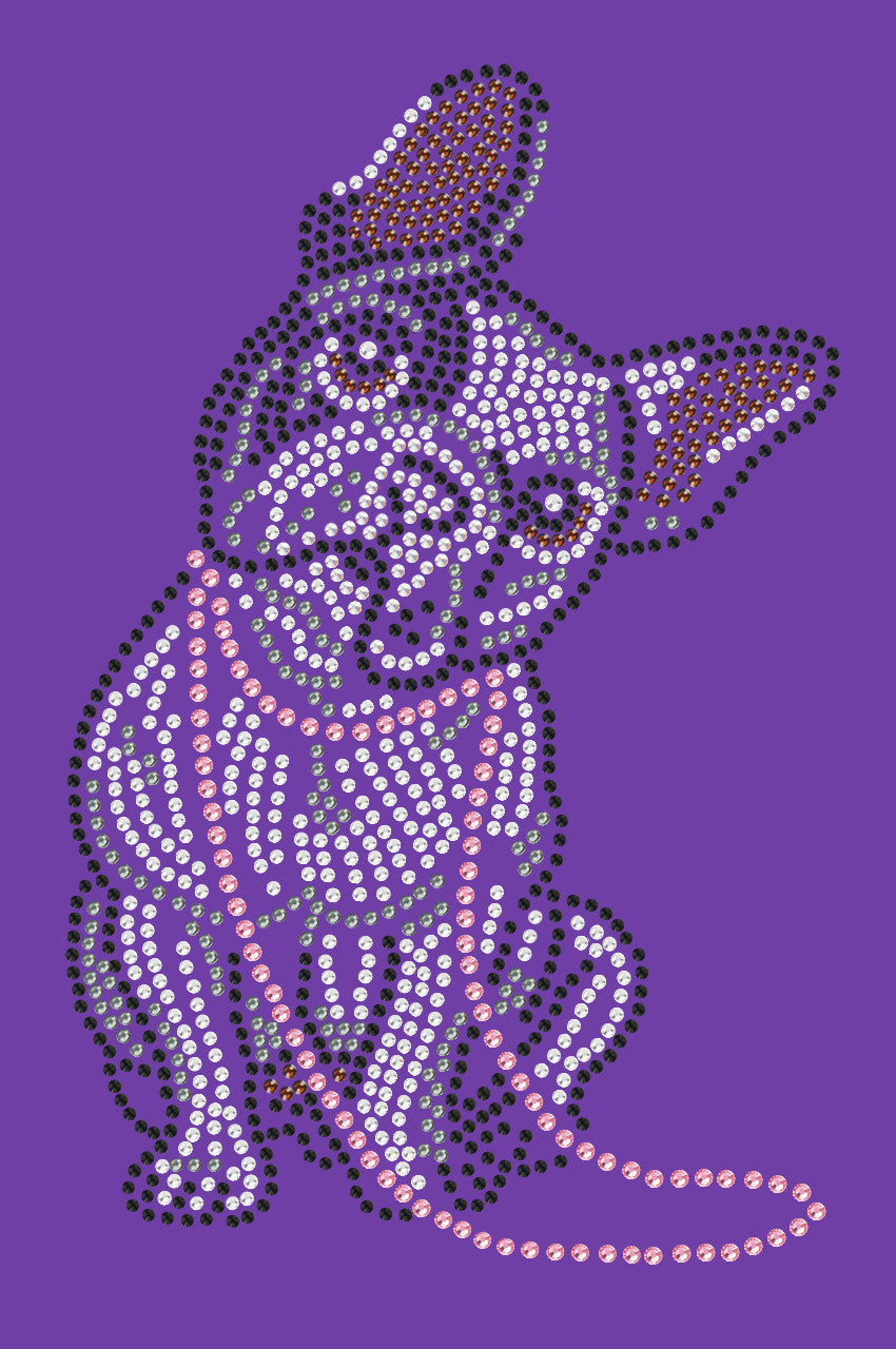 French Bull Dog with Necklace - Womens Tee