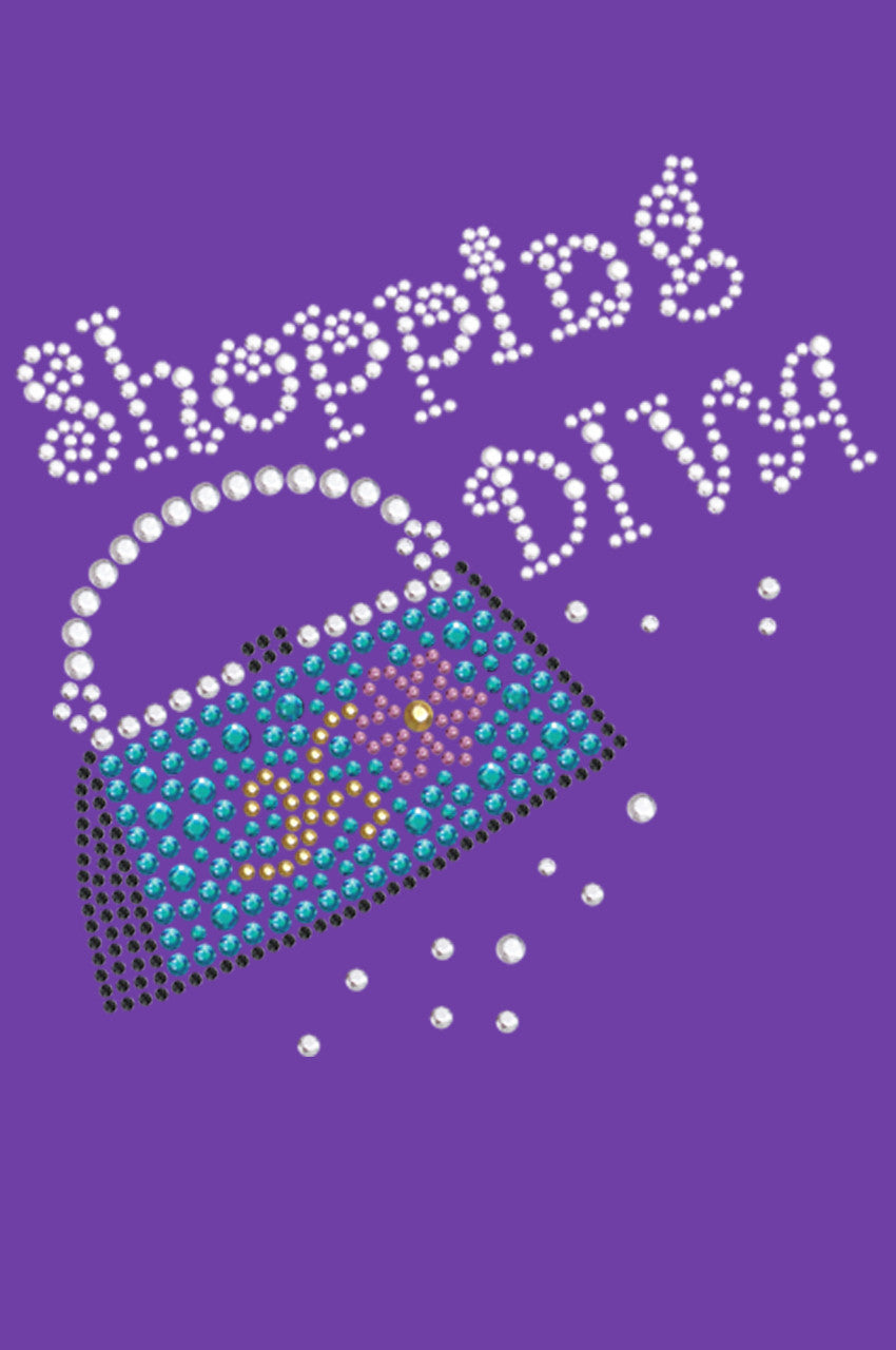 Shopping Diva - Handbag - Womens T-shirt