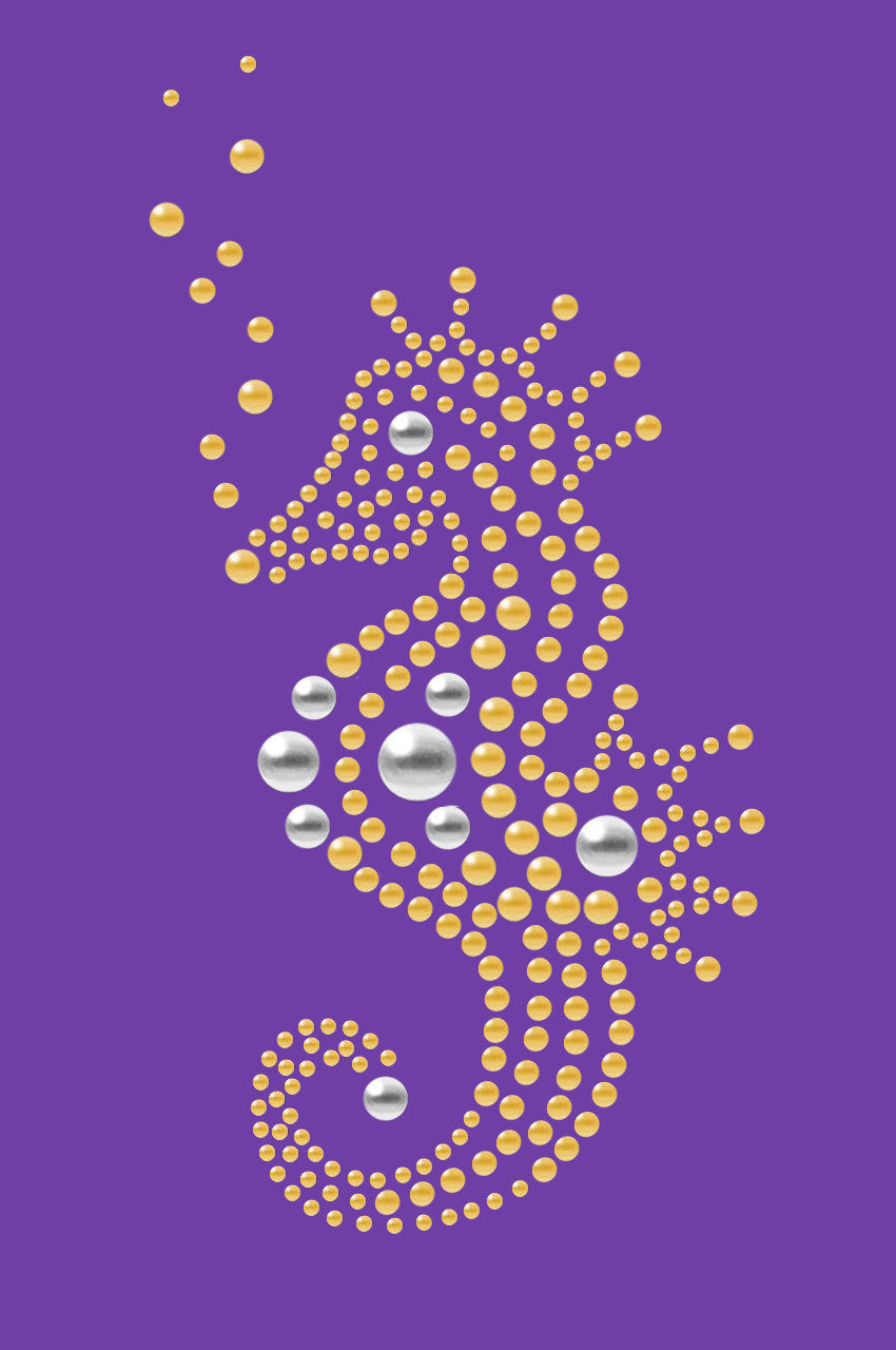 Seahorse (Nailhead) - Womens T-shirt