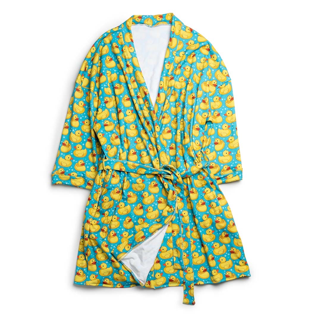 Rubber Ducky Matching Human Robe 