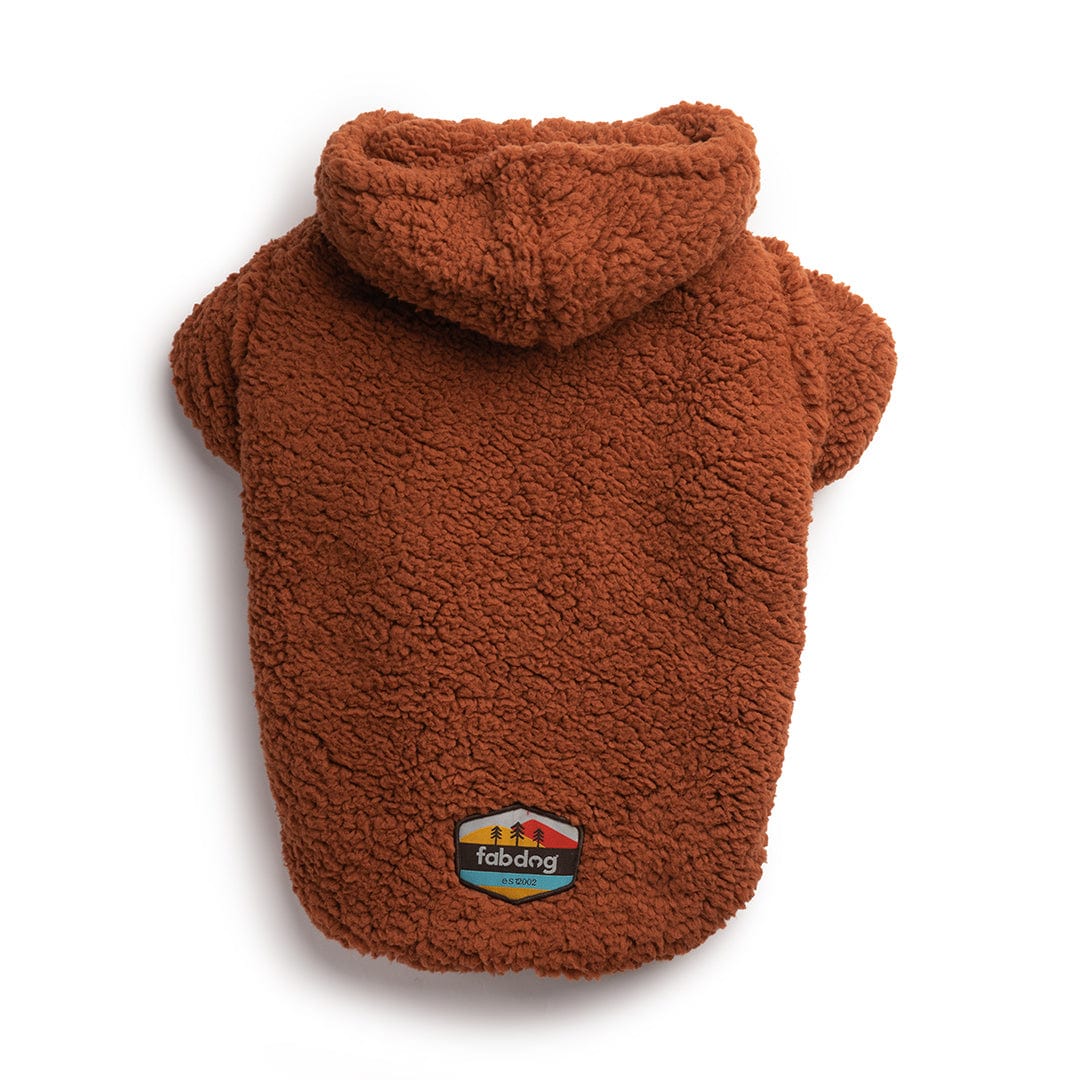 Rust Sherpa Hoodie 