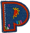 Denim P - Patch