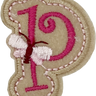 Curly Pink P- Patch