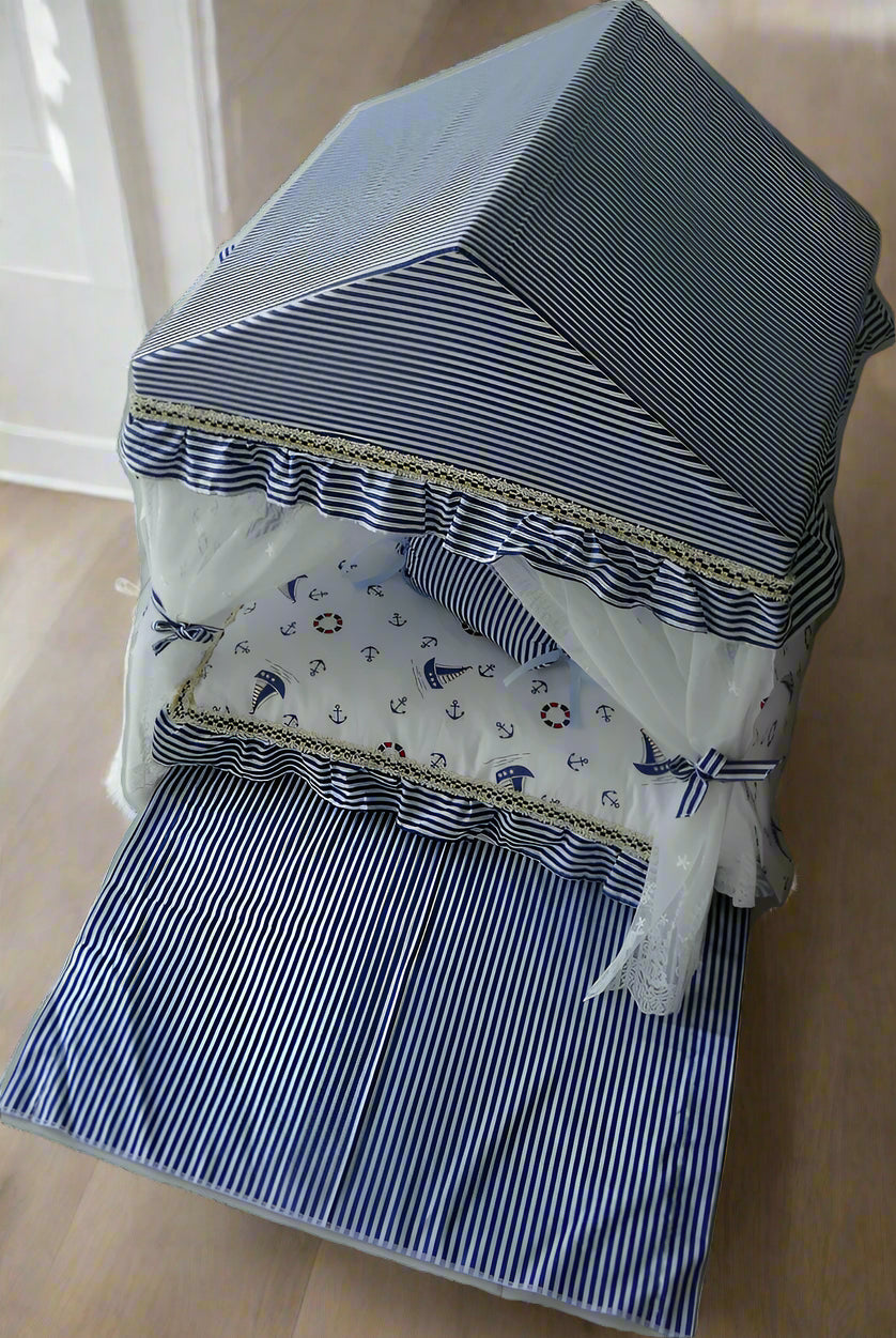 Palacio Amor Coastal Luxury Dog and Cat Tent Bed