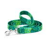 Up Country Palms Printed Cast Brass Dog Leash