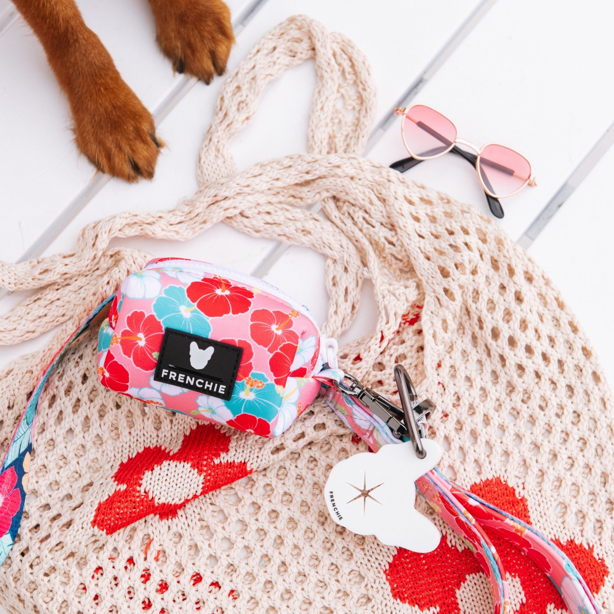 Frenchie Poo Bag Holder - Paradise