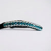 Passion Browband #5 - Blue Zircon Crystal Beads with Silvery Accents