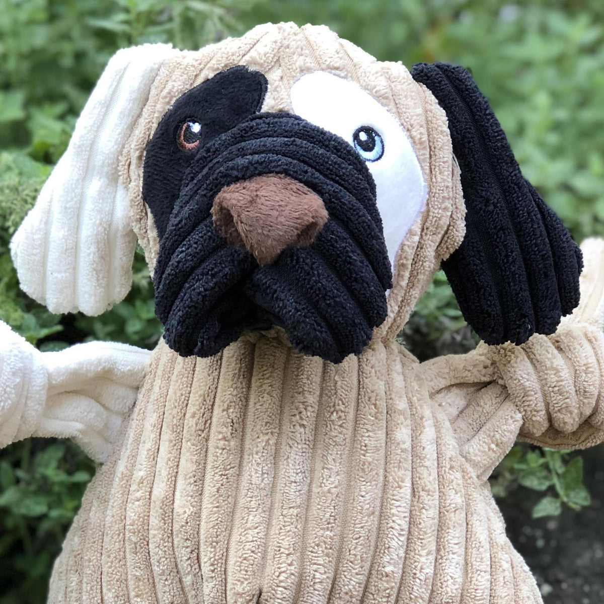 Patches HuggleMuttTM Knottie Plush Dog Toy, Large