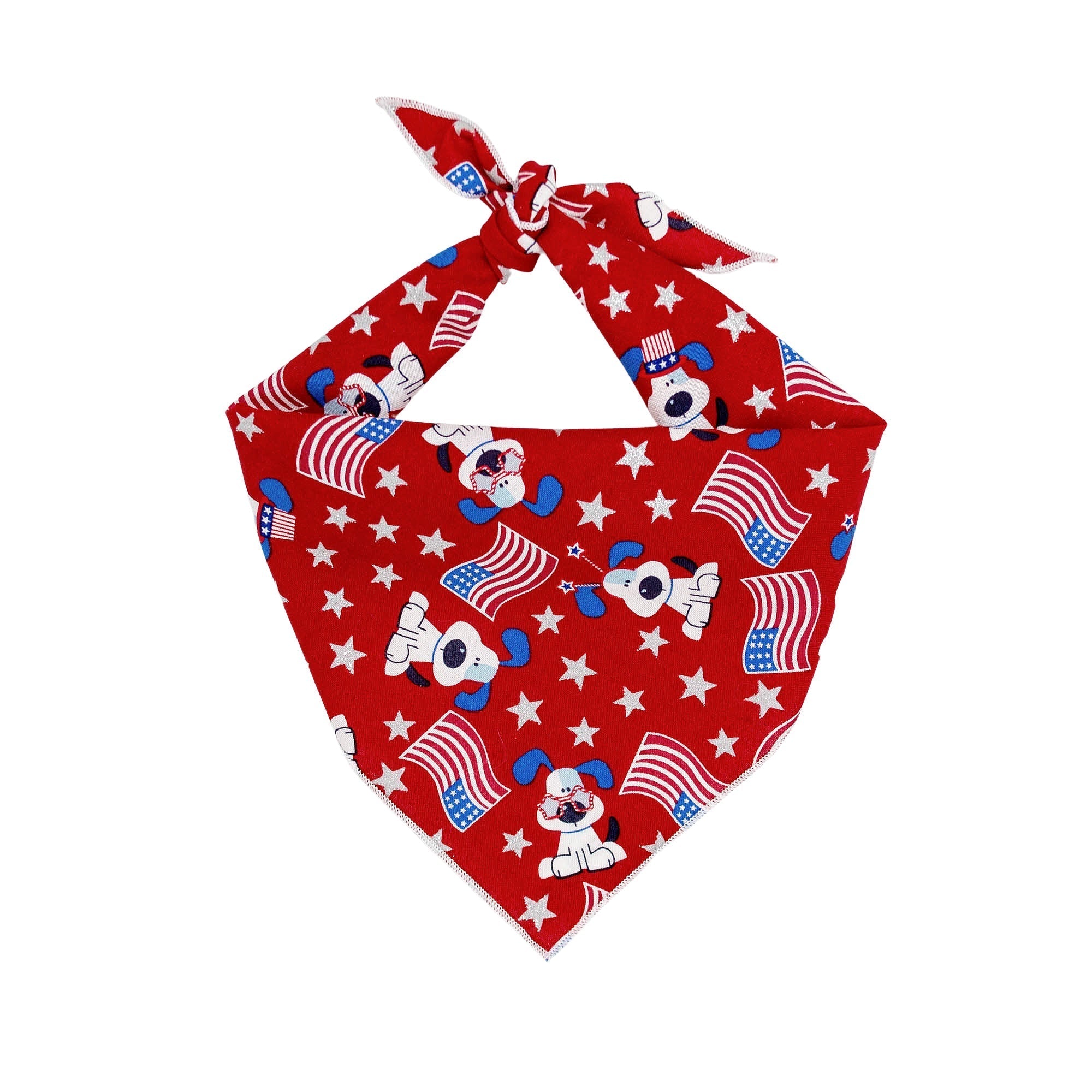 Patriotic Cute Dog Bandana