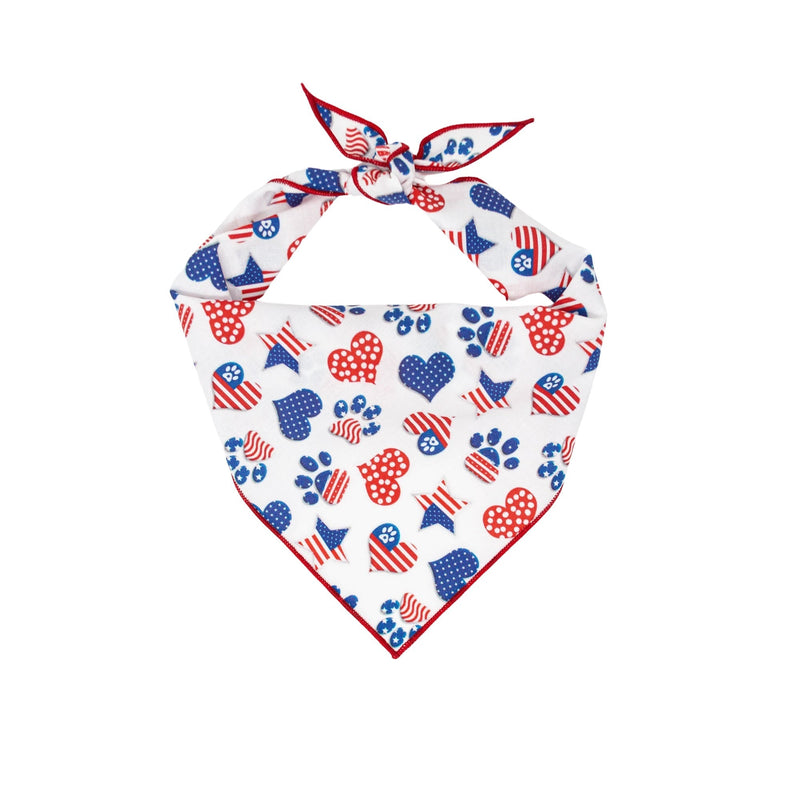 Patriotic Paws and Hearts