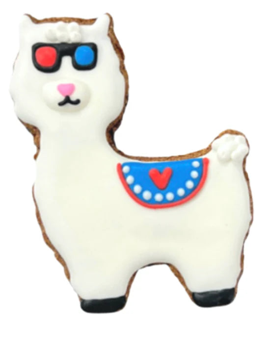 Patriotic Llama Dog Treats
