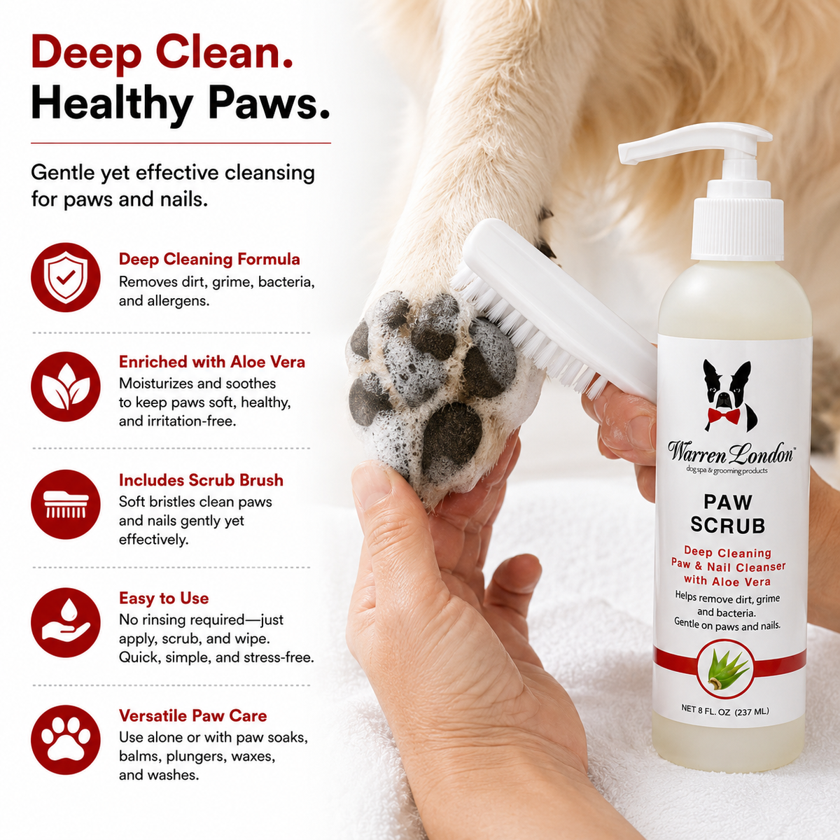 Paw Sani-Scrub - Paw and Nail Cleanser | HT Animal Supply