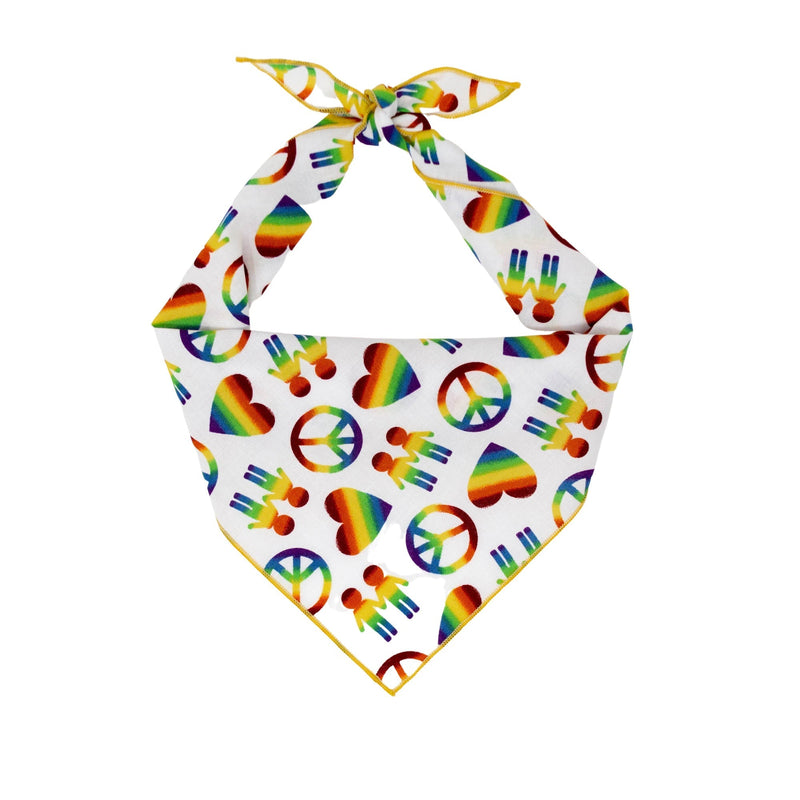 Peace Love Pride Bandana