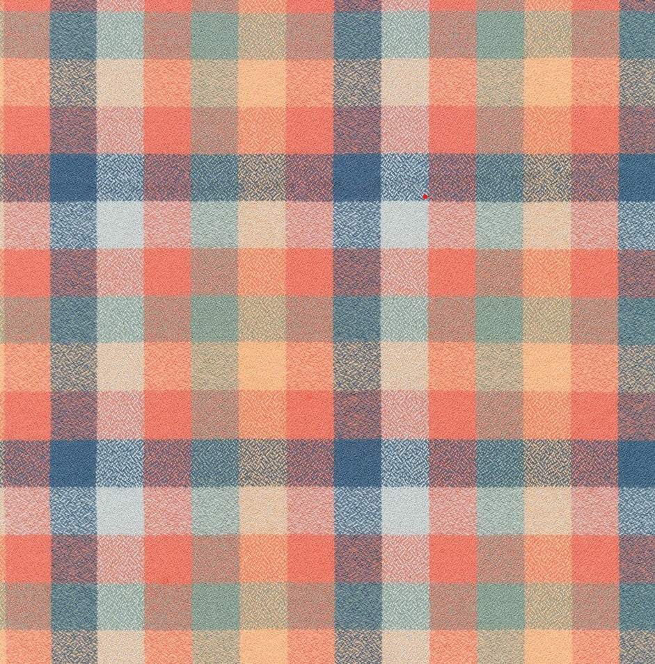 Peach Luxe Flannel Dog Bandana