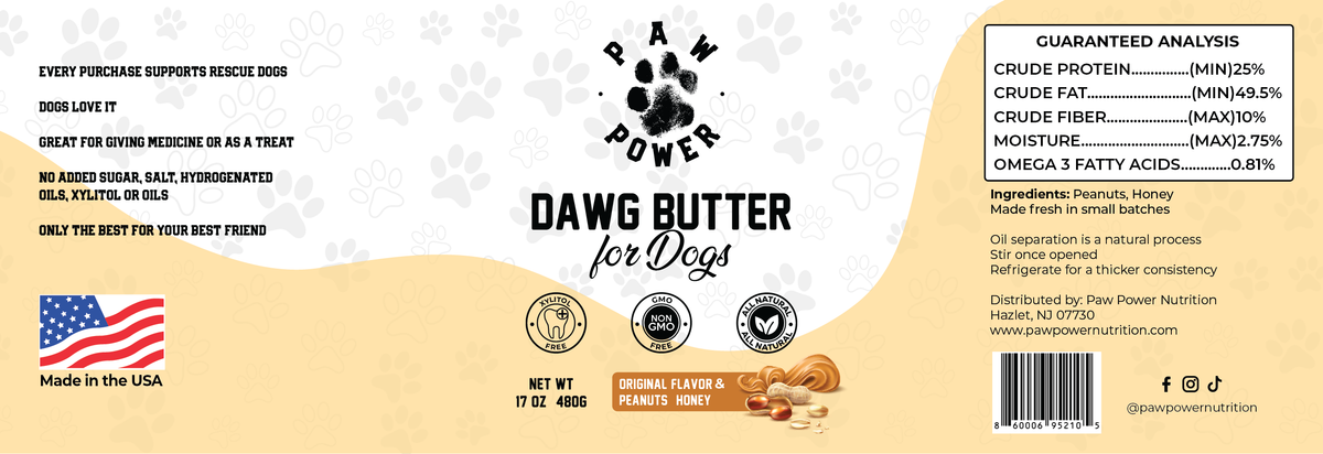 Dawg Butter Original Dog Peanut Butter