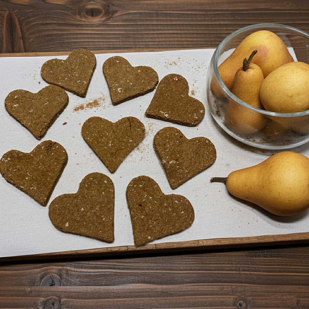 PAWsitively Organic Pear-Fect Dog Cookies