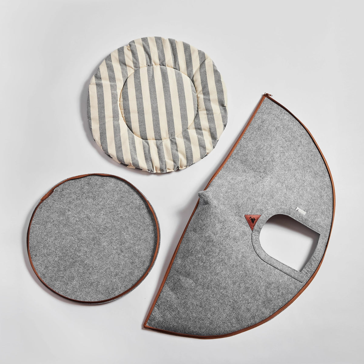 Nooee Pet Cave Toby (S)-Gray