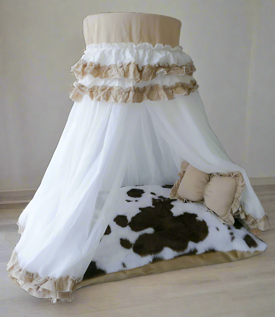 Peter Canopy Luxury Dog and Cat Bed