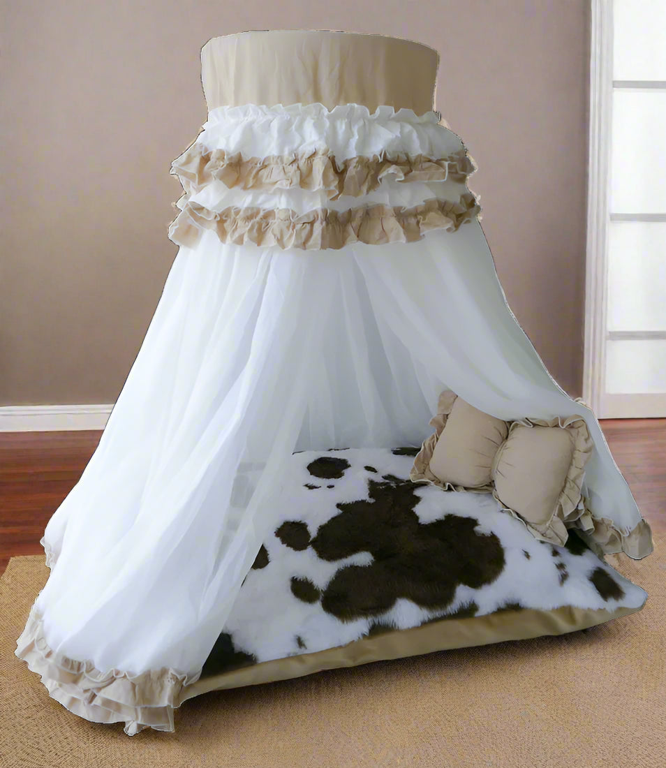 Peter Canopy Luxury Dog and Cat Bed