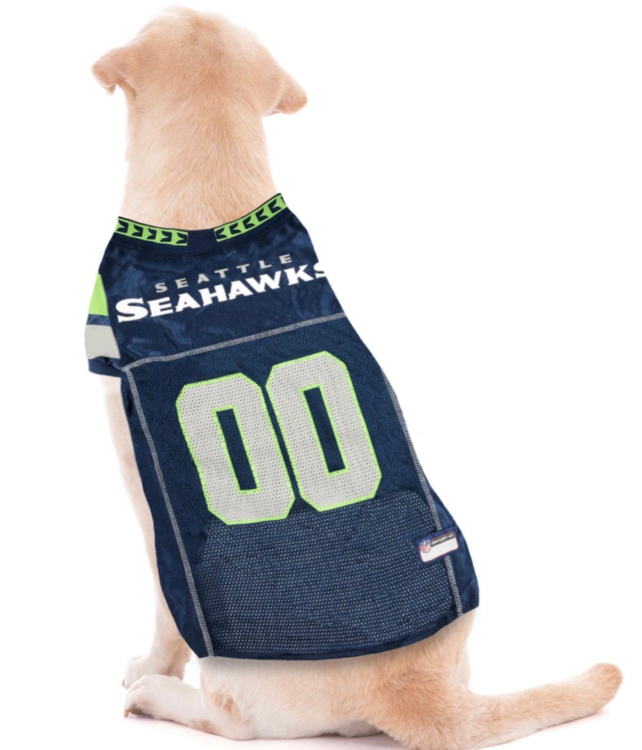 Official NFL Seattle Seahawks Mesh Dog Jersey By Pets First