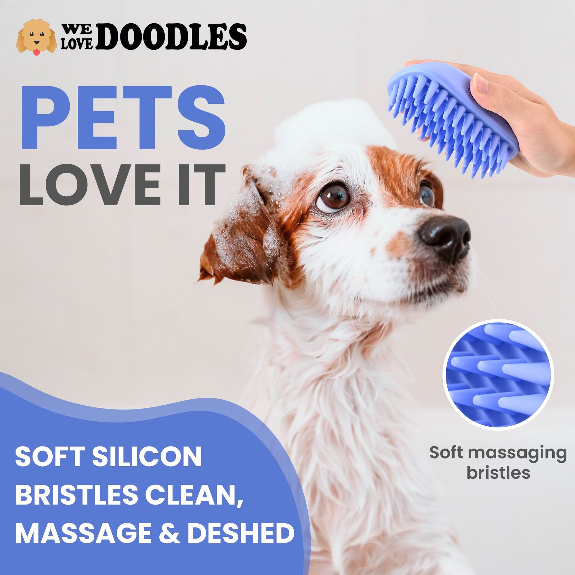 Dog Bath Brush