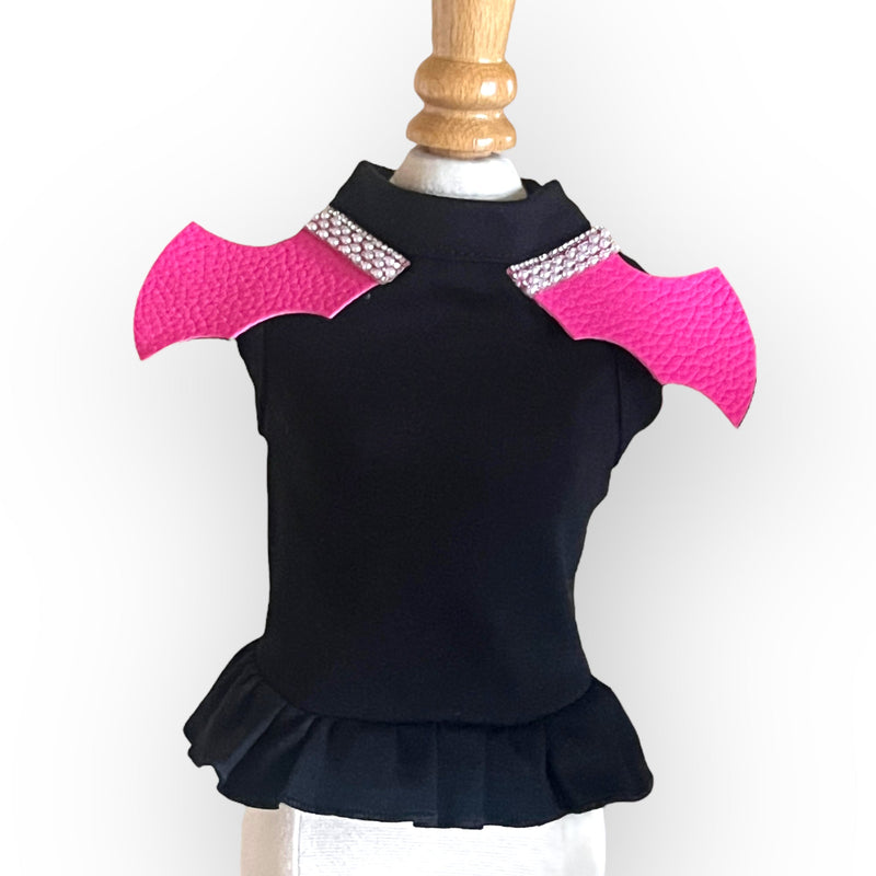 Bark 5th Ave., LLC Bat Girl- Dog Dress Genuine Leather pet supplies