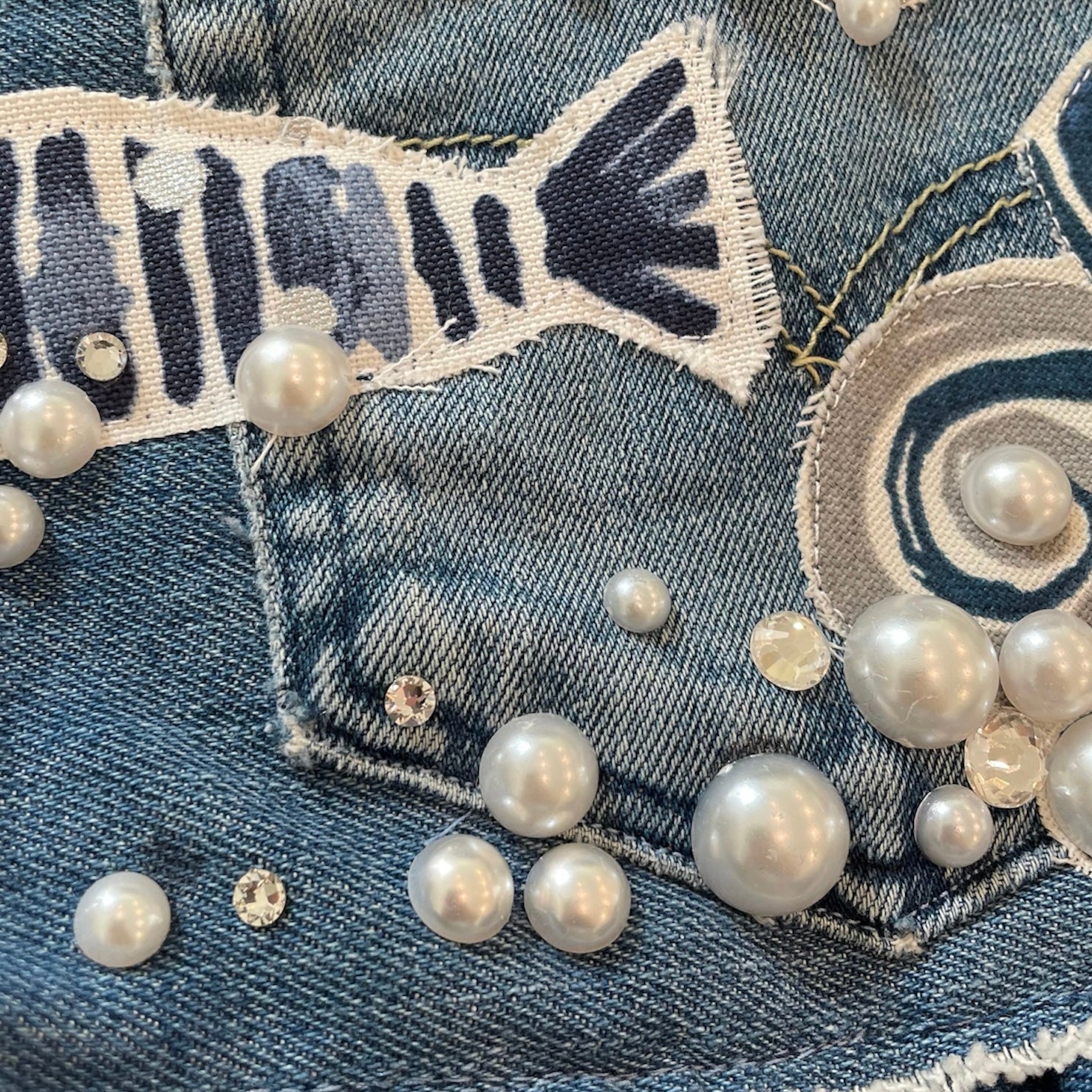 Swimming in Pearls Dress