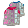 Heads or Tails Pup ACDC Trio X-Small Upcycled Dog Shirt