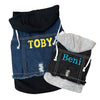 Heads or Tails Pup Personalized Dog Hoodie Vest