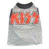 Heads or Tails Pup KISS Standard Large Upcycled Dog Shirt