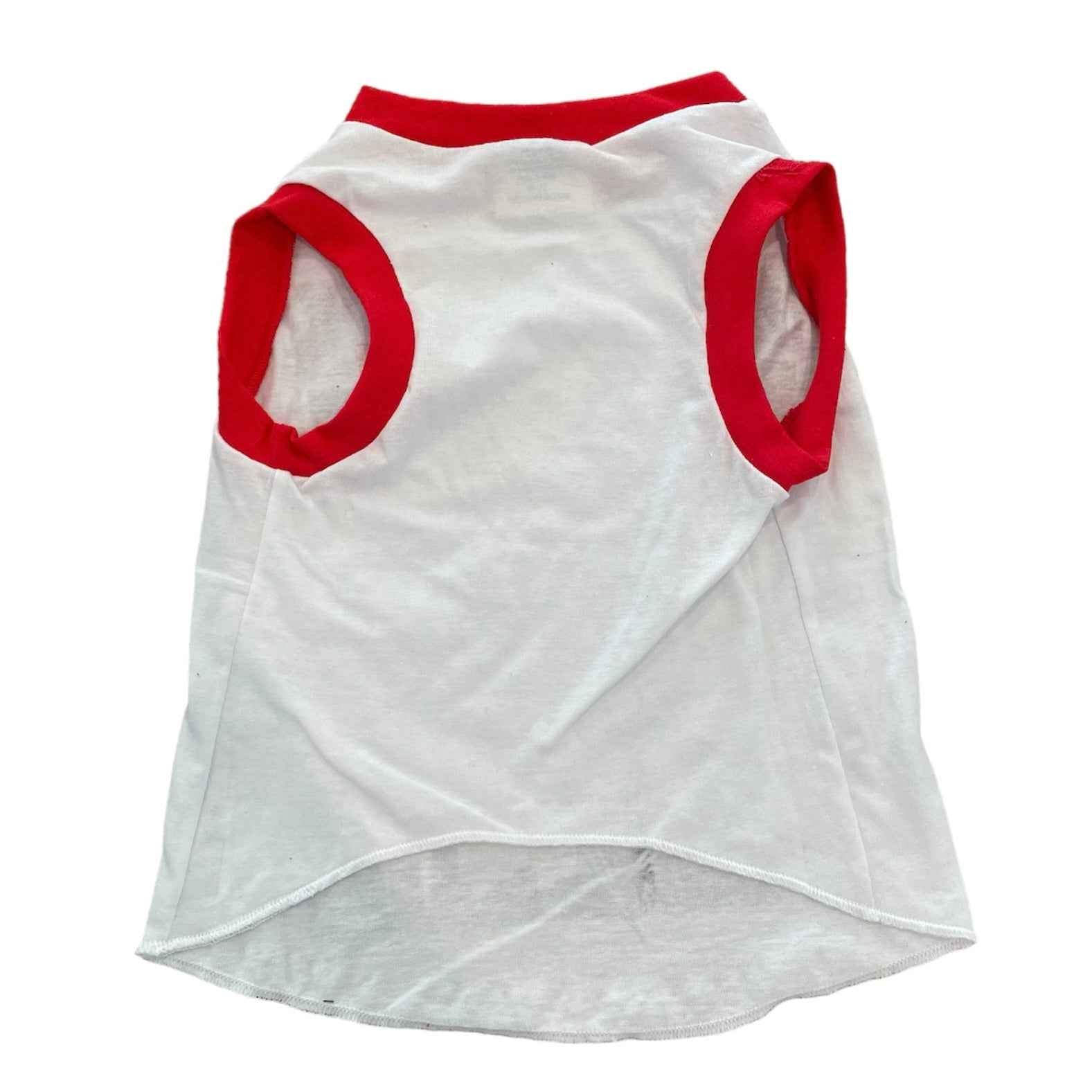 Heads or Tails Pup KISS Detroit Large Upcycled Dog Shirt