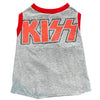 Heads or Tails Pup KISS Standard X-Large Upcycled Dog Shirt