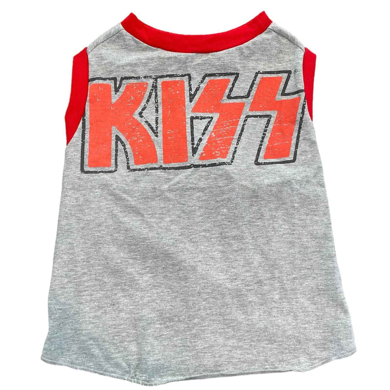 Upcycled Dog Tank - XL "KISS STANDARD"