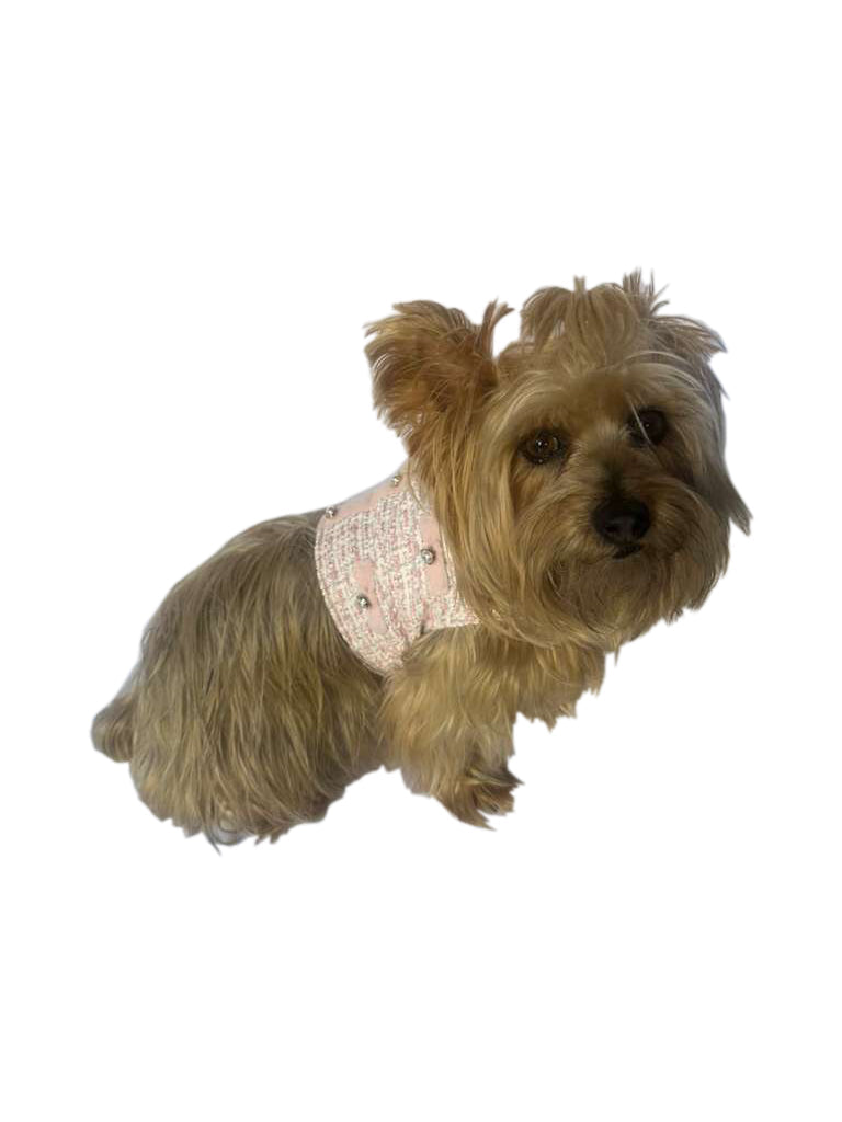 No. 5 Tweed Harness, Pink