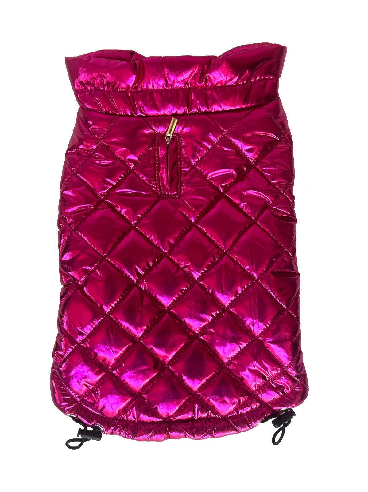 Mercedes Metallic Coat, Raspberry
