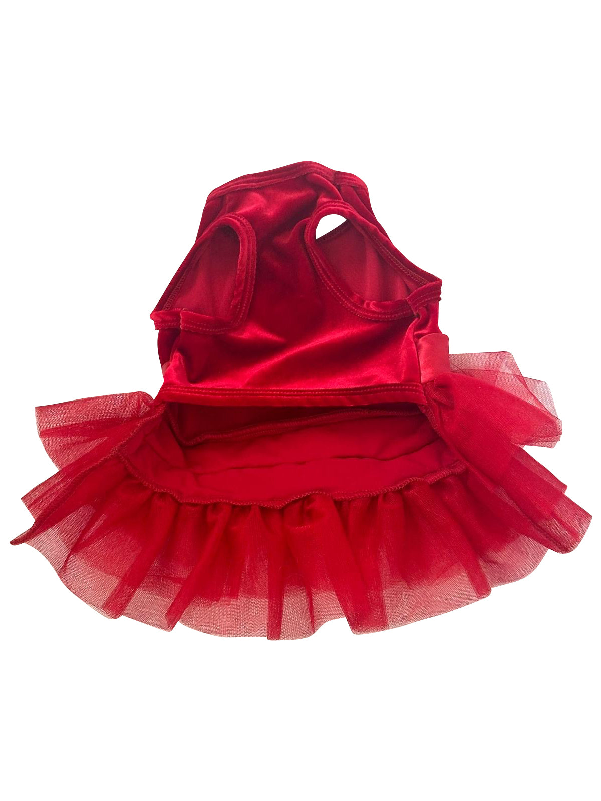 Holiday Party Girl Tutu, Red Velvet